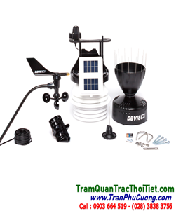 Davis 6334 _Bộ cảm biến Năng lượng DAVIS 6334-Wireless Vantage Pro2™ ISS with Pyranometer & Daytime Fan-Aspirated Radiation Shield