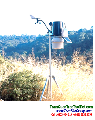 Davis 6152C Vantage Pro 2 _Trạm quan trắc thời tiết DAVIS 6152C-Cabled Vantage Pro2™ with Standard Radiation Shield (HSX: DAVIS-USA)
